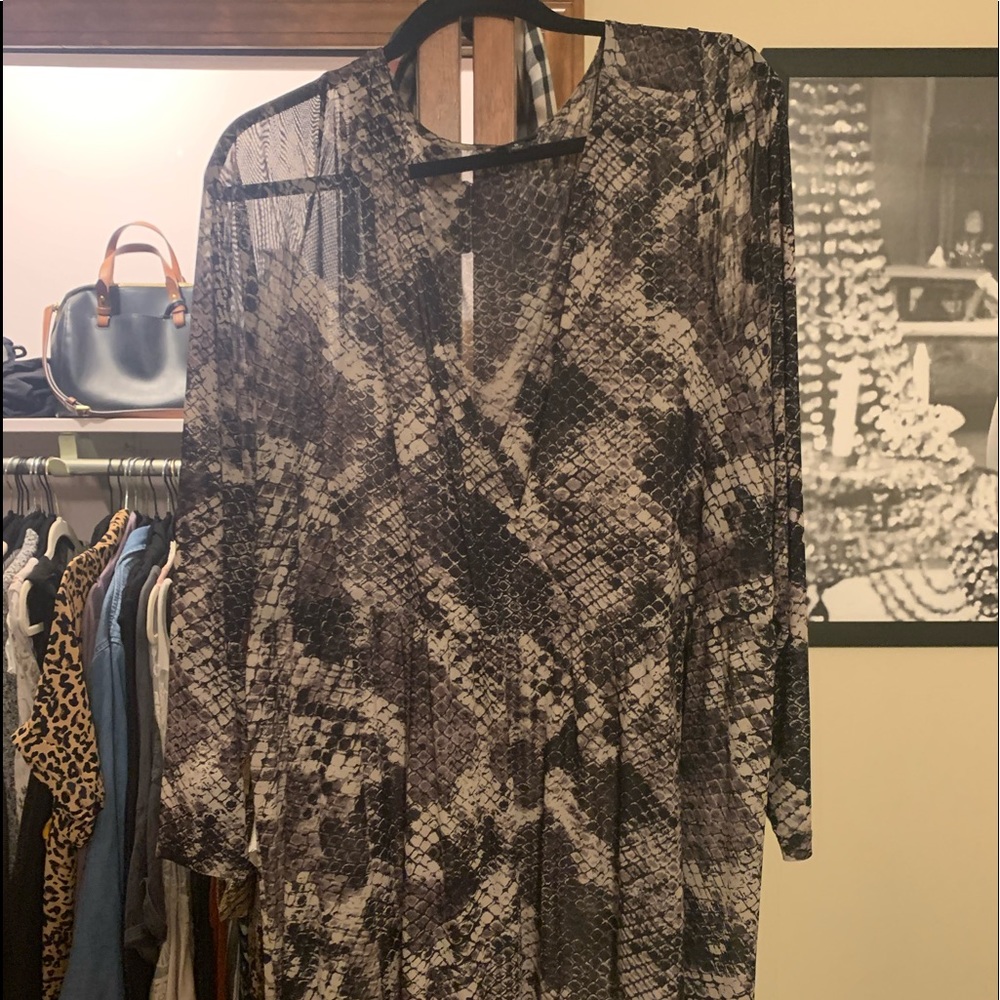 Torrid Snake Pattern Top